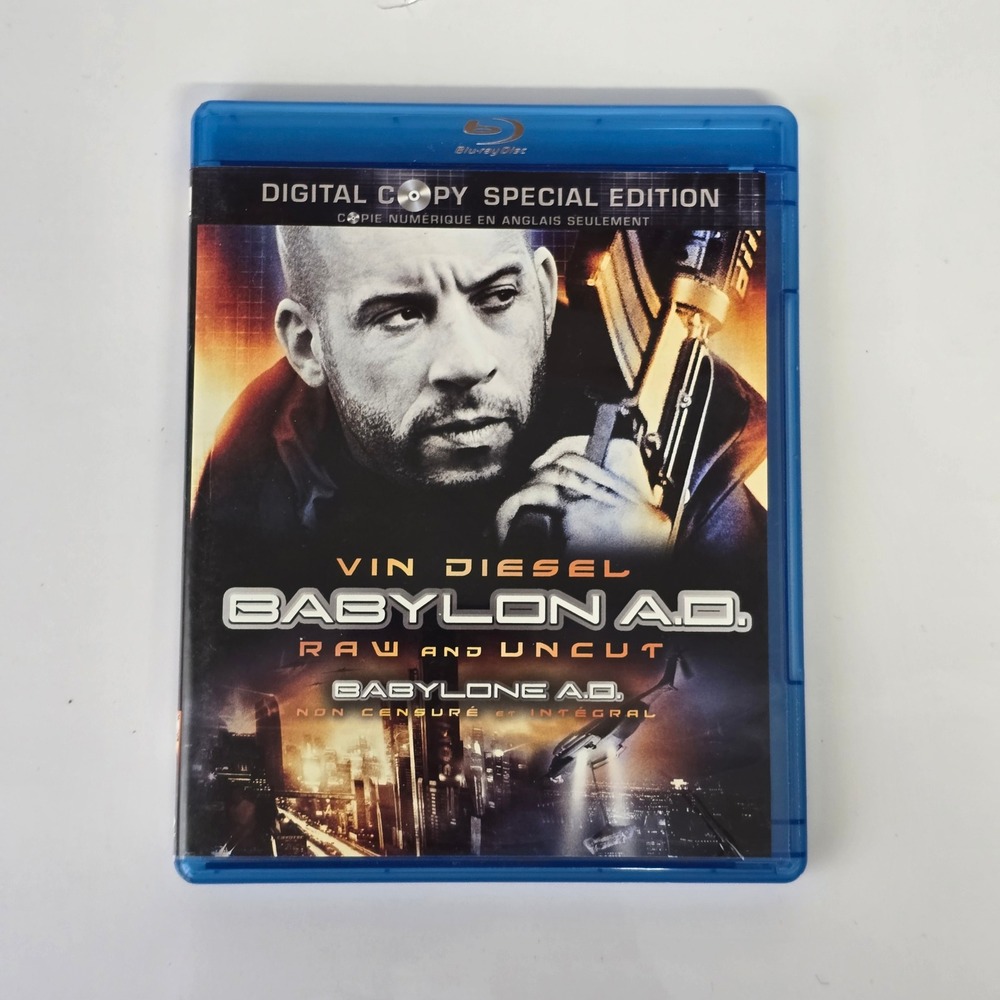 Babylon AD Blu-ray Vin Diesel Raw and Uncut Sci-Fi Action